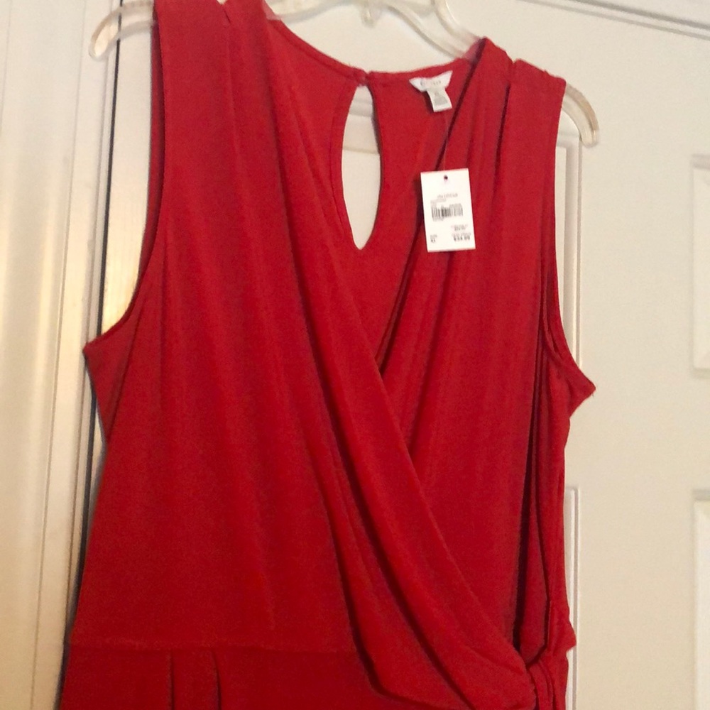 Red Jumpsuit - Picture 3 of 7